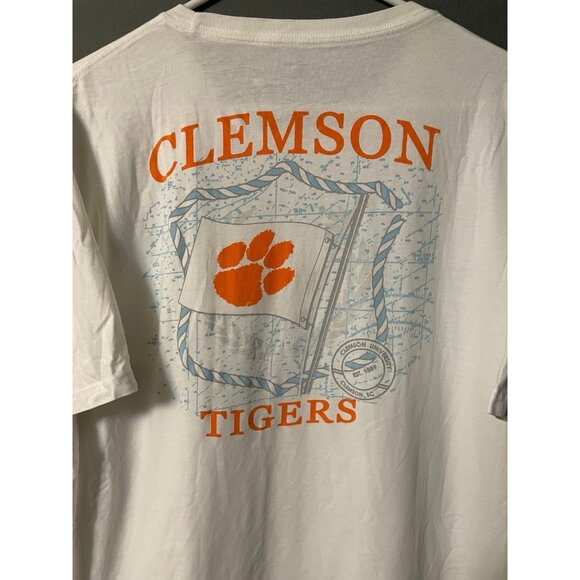 Mens XL Short Sleeve Graphic T Shirt White - Picture 3 of 7